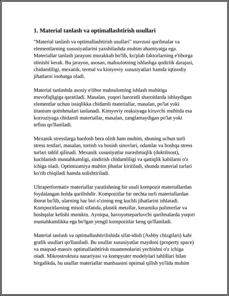ELEMENT VA QURILMALARNING XUSUSIYATLARINI YAXSHILASH USULLARI 3