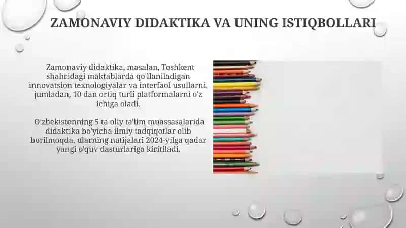 Zamonaviy didaktika va uning istiqbollari 3