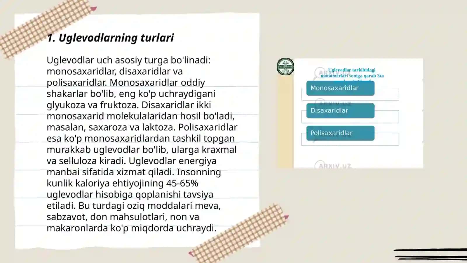 Uglevodlar 3