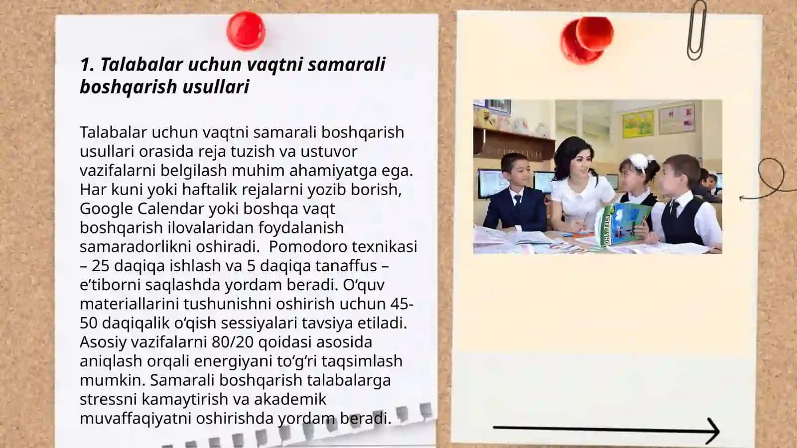 Talabalar uchun vaqtni samarali boshqarish usullari 3