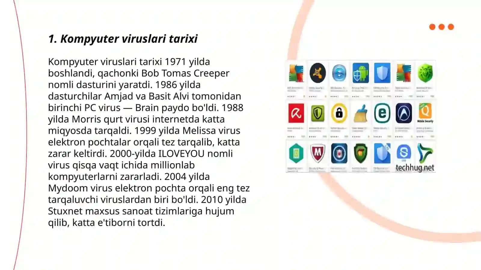 Kompyuter viruslari va antivurus dasturlari 3
