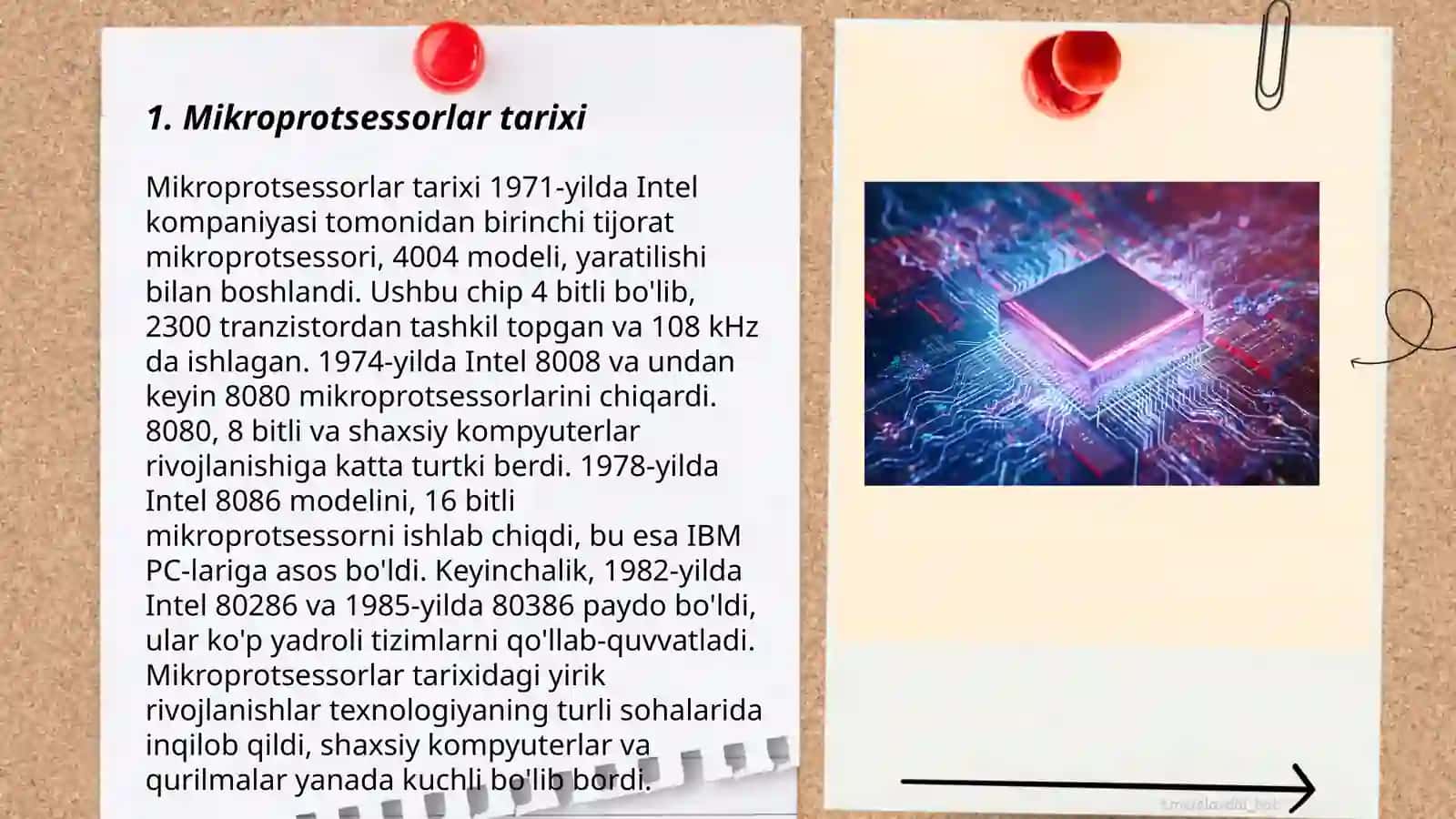 Mikroprotsessorlar 3