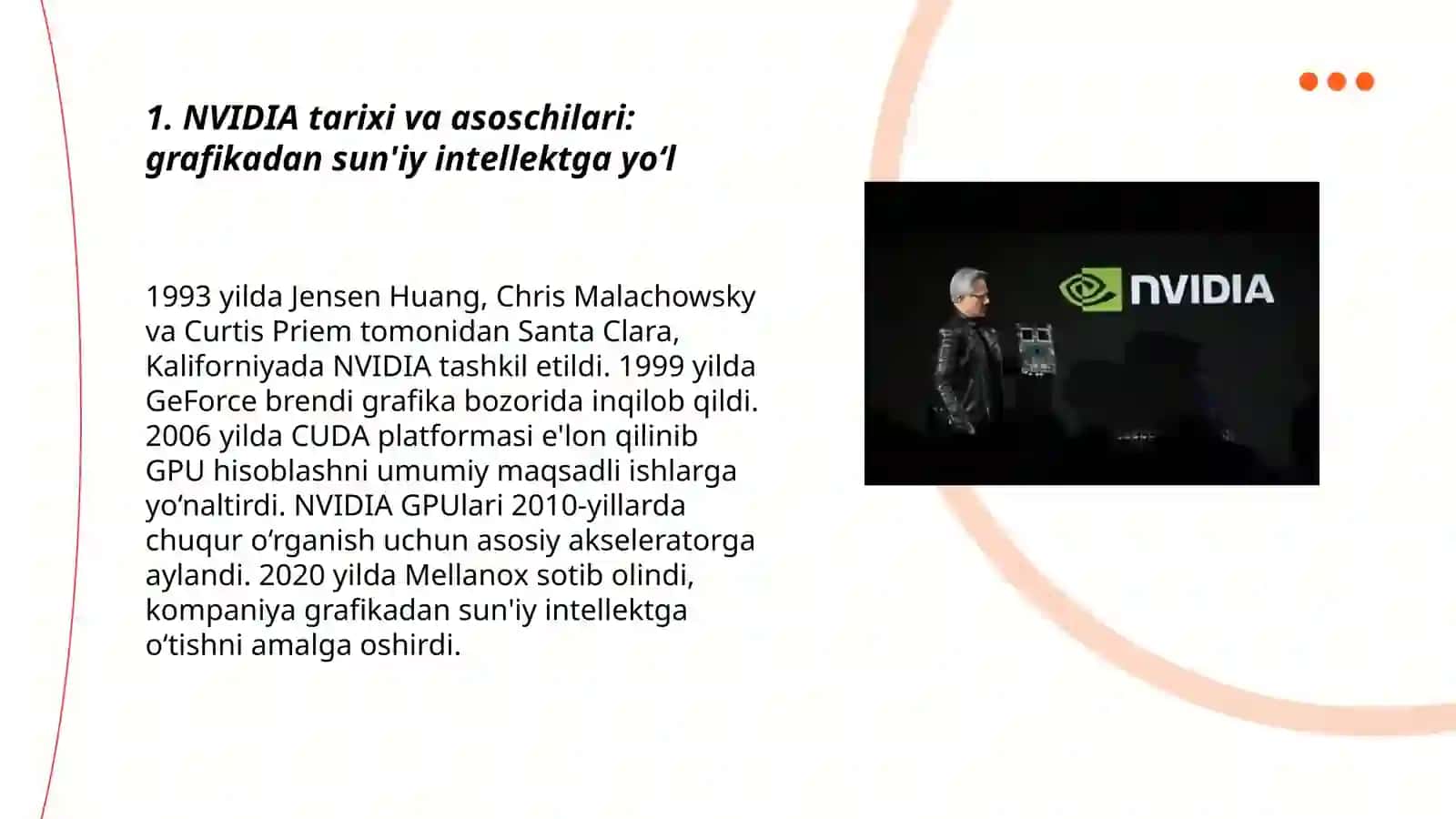 NVIDIA kompaniyasi-Grafika va AI inqilobchisi 3