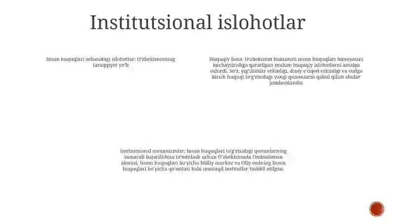 Inson Huquqlarini Ta'Minlash Borasida Mustaqilligimizning Sungi Yillarida Amalga Oshirilgan Islohotlar 3