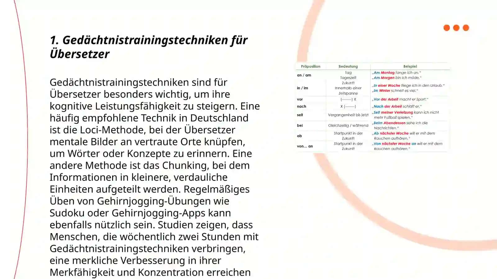 Notizen und Gedächtnisübungen des Übersetzers im Prozess der Konsekutivübersetzung 3