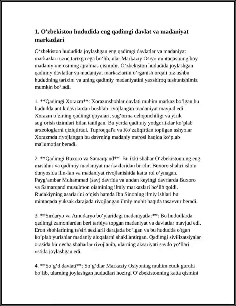 O‘zbekistonning Davlatchilik Tarixi 3