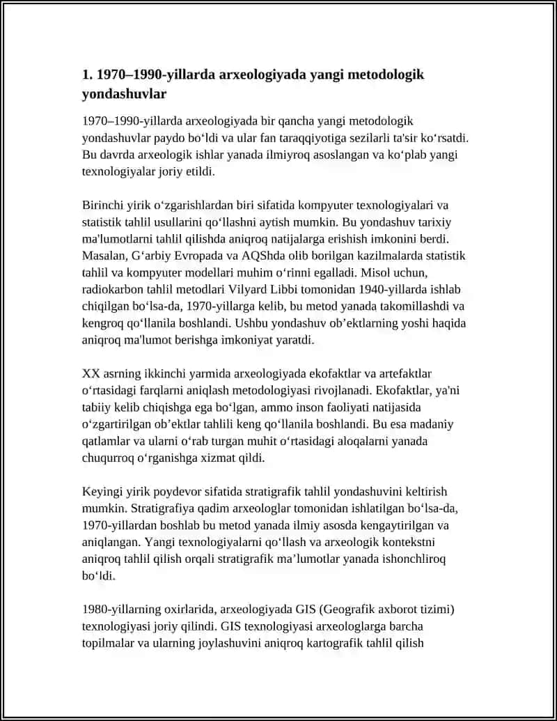 XX ASRNING 70-90-YILLARIDA ARXEOLOGIK TADQIQOTLARNING YANGI BOSQICHI 3