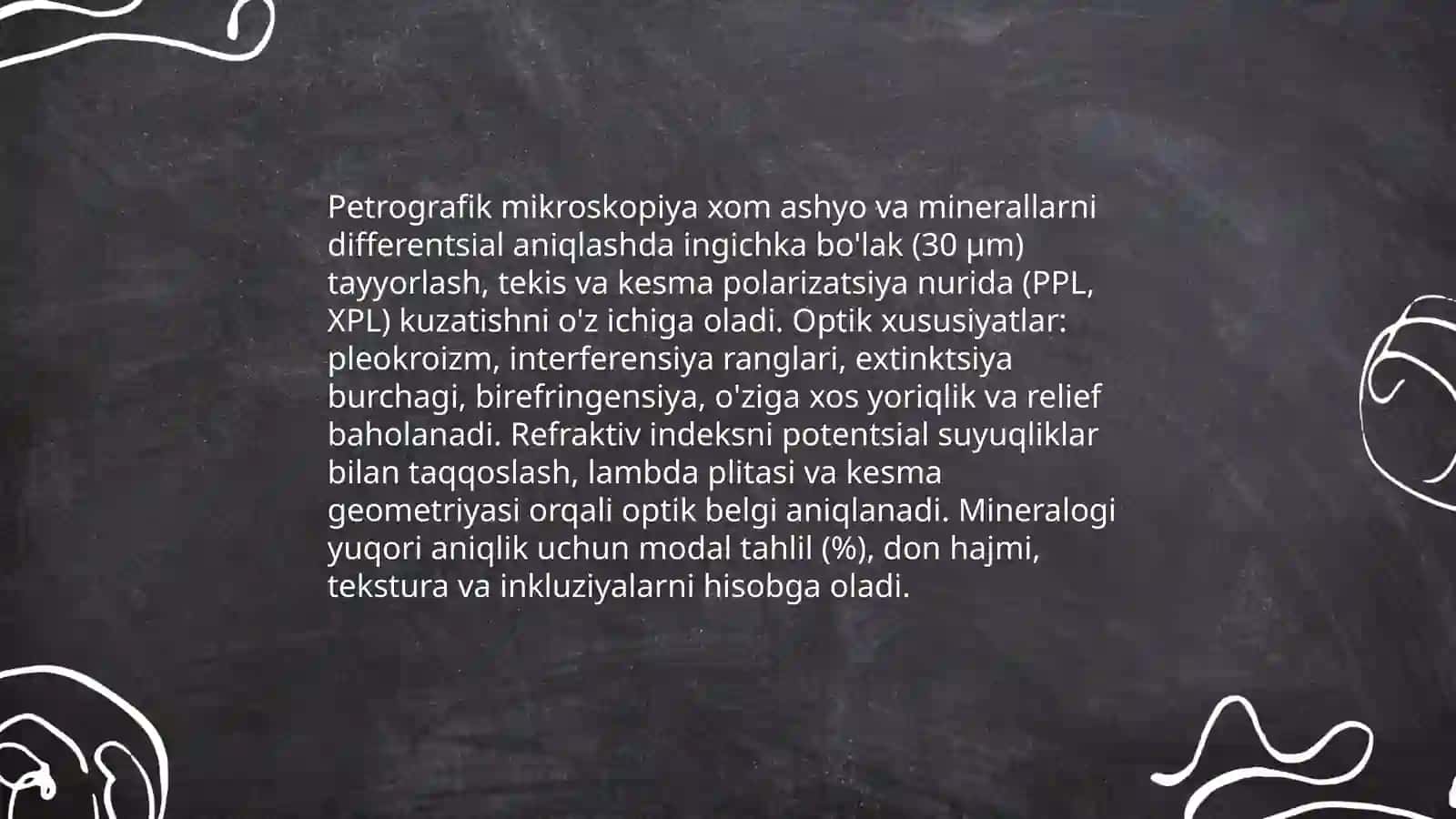 Xom ashyo va minerallarni differentsial tadqiq etish 3