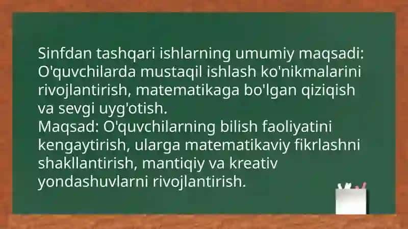 Boshlang‘ich sinflarda matematikadan sinfdan tashqari ishlarni tashkil qilish metodikasi (2-sinf misolida) 3