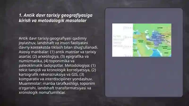Antik davr tarixiy geografiyasi 3