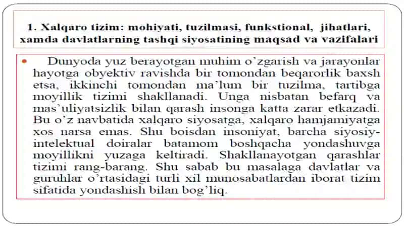 Jahon siyosati fanining nazariy manbalari va konseptual asoslari 3