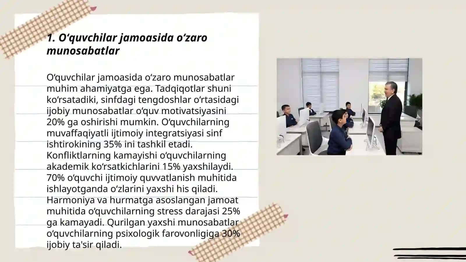 Oʻquvchilar jamoasi -yaxlit pedagogik jarayonning asosiy shaklli 3