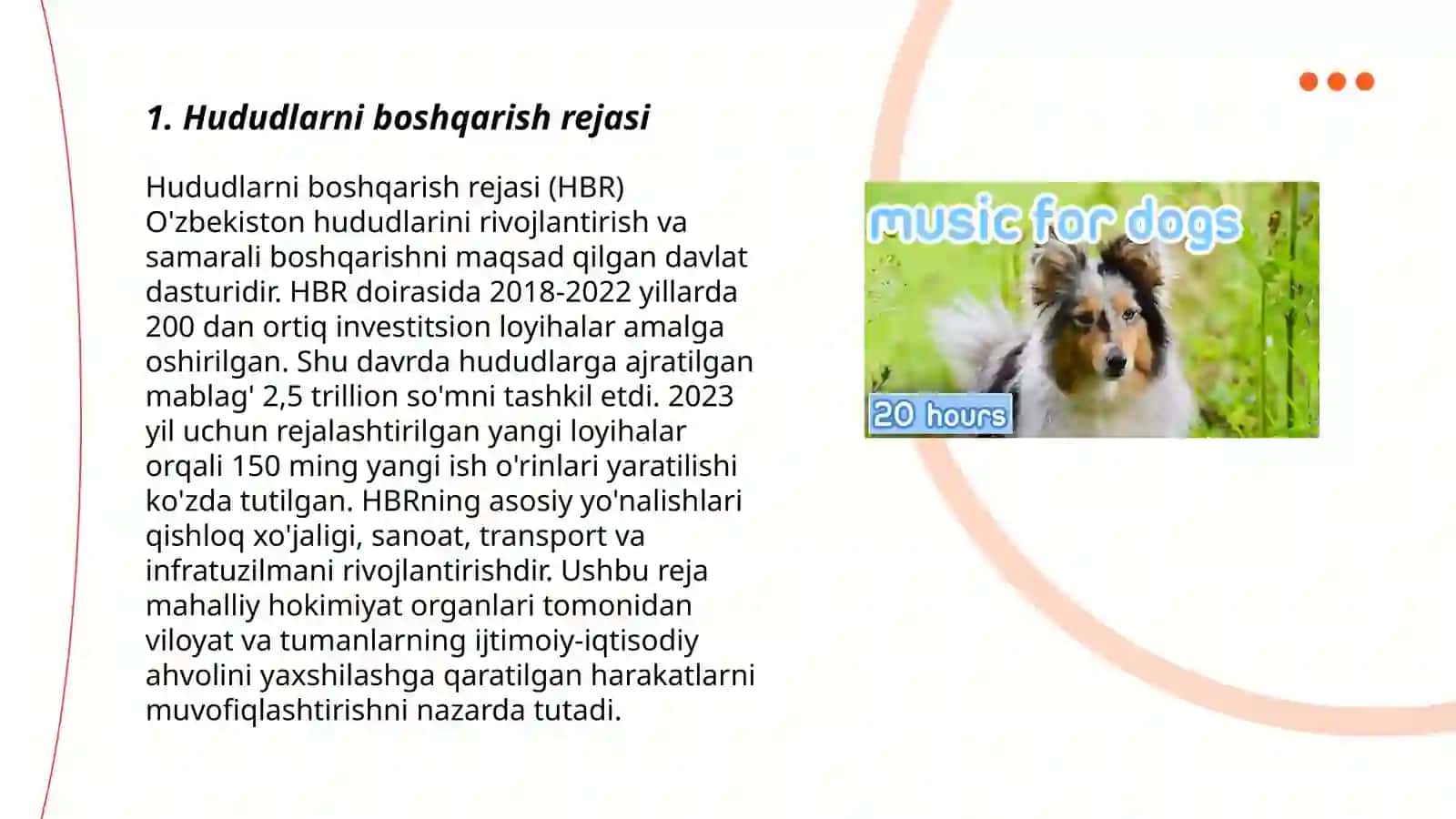 Hududlarni boshqarish rejasi (HBR) 3