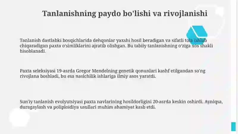 Paxta seleksiyasi 3