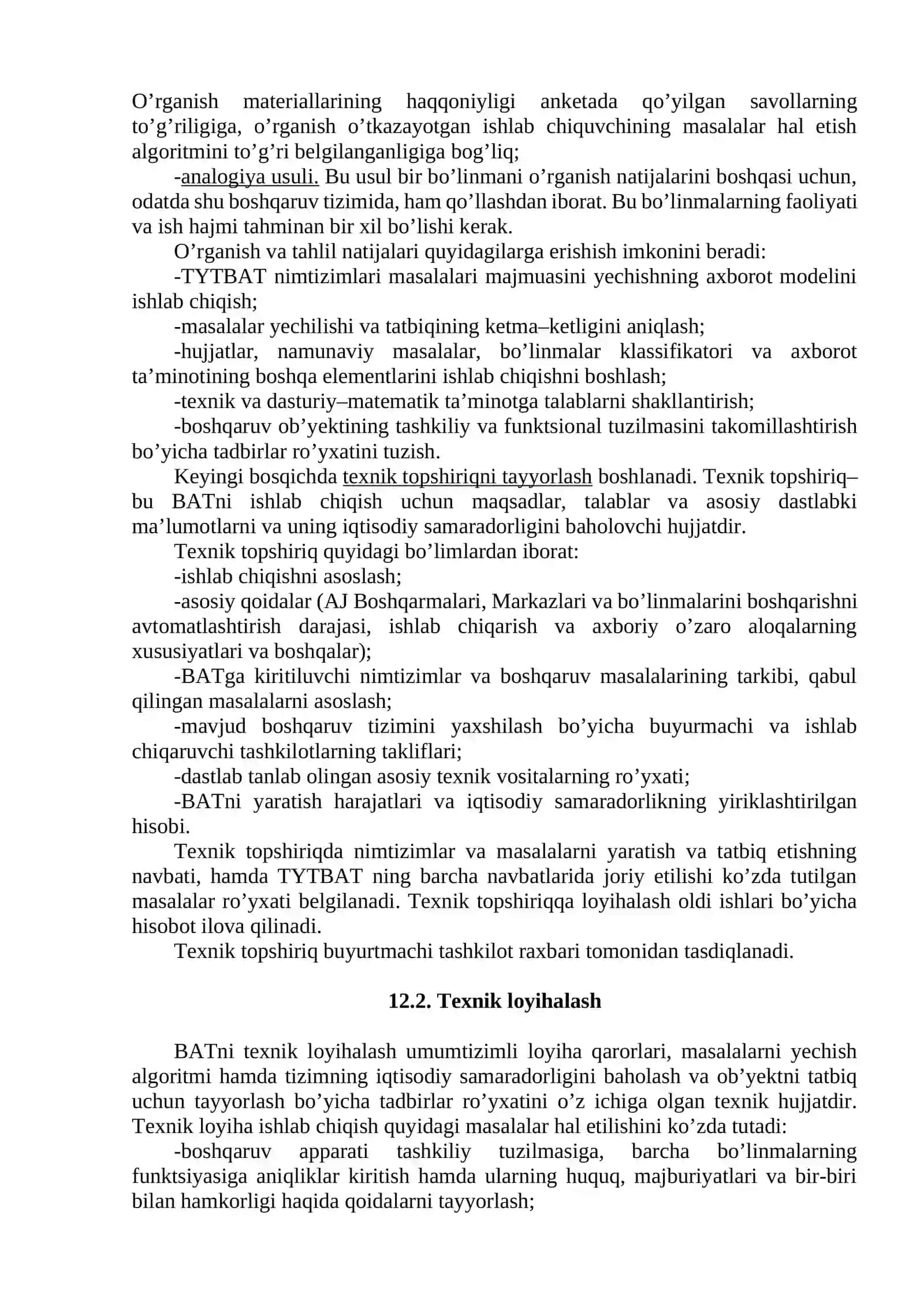 ТYТBАТNI LОYIHАLАSH VА YARАТISHNING АSОSIY BОSKICHLАRI 3