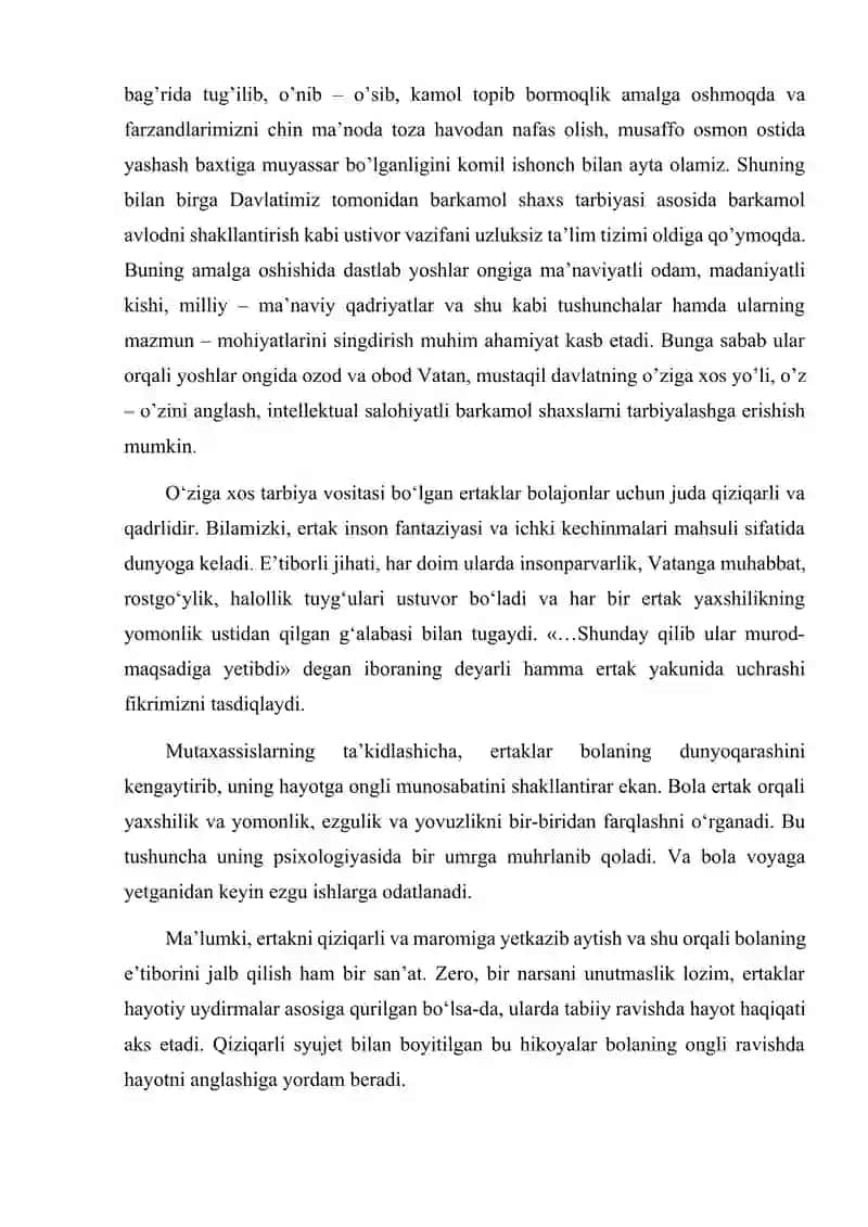 Bolalarni ertak kitoblar bilan tanishtirish metodikasi 3