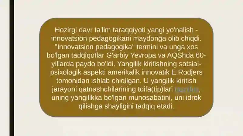 Media madaniyati va innovatsion pedagogik texnologiyalar 3