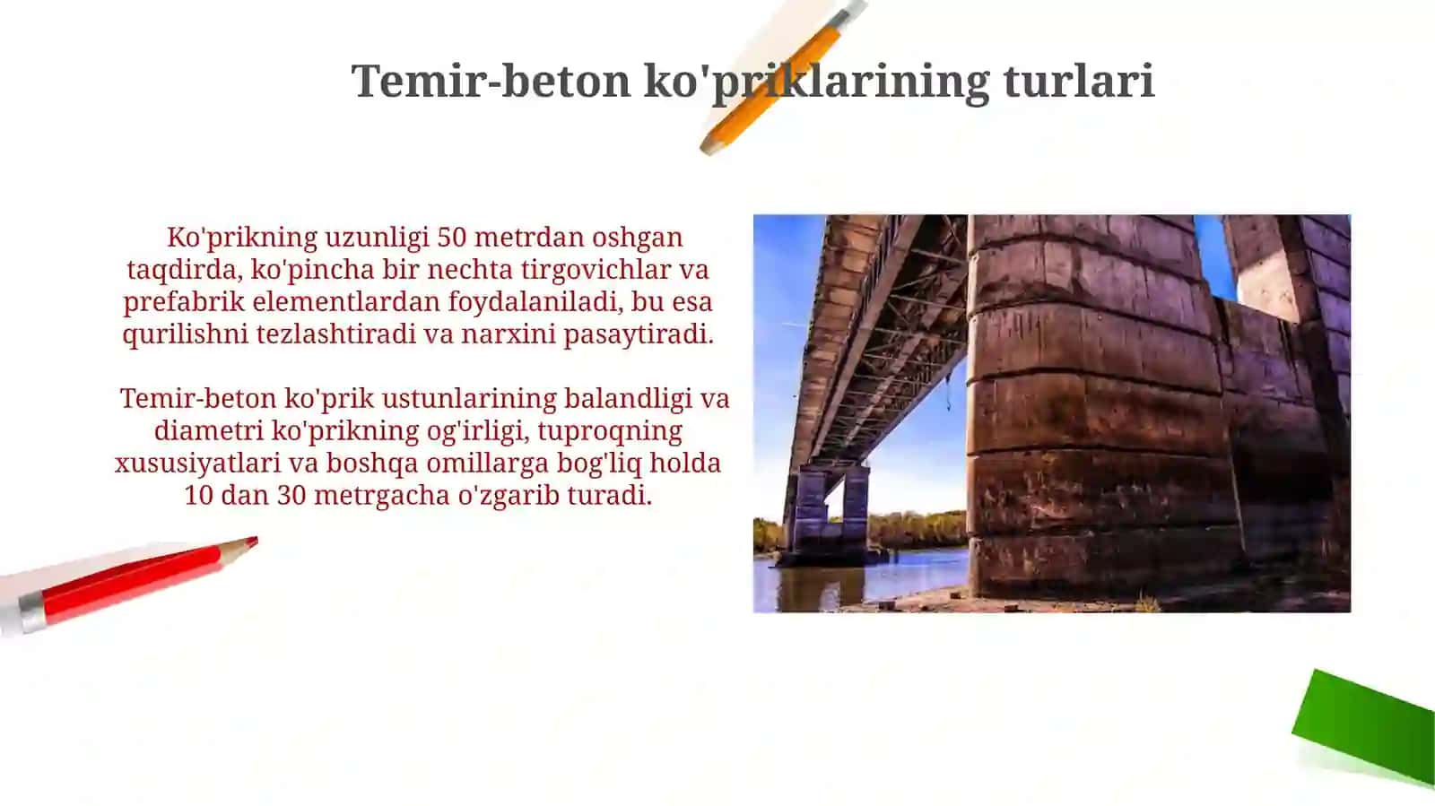 Temir-beton ko'priklarining turlari 3