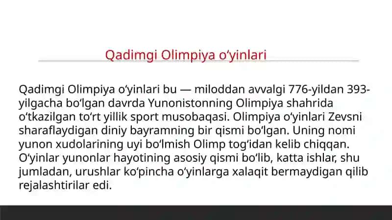 Alempiya o'yinlari tarixi 3