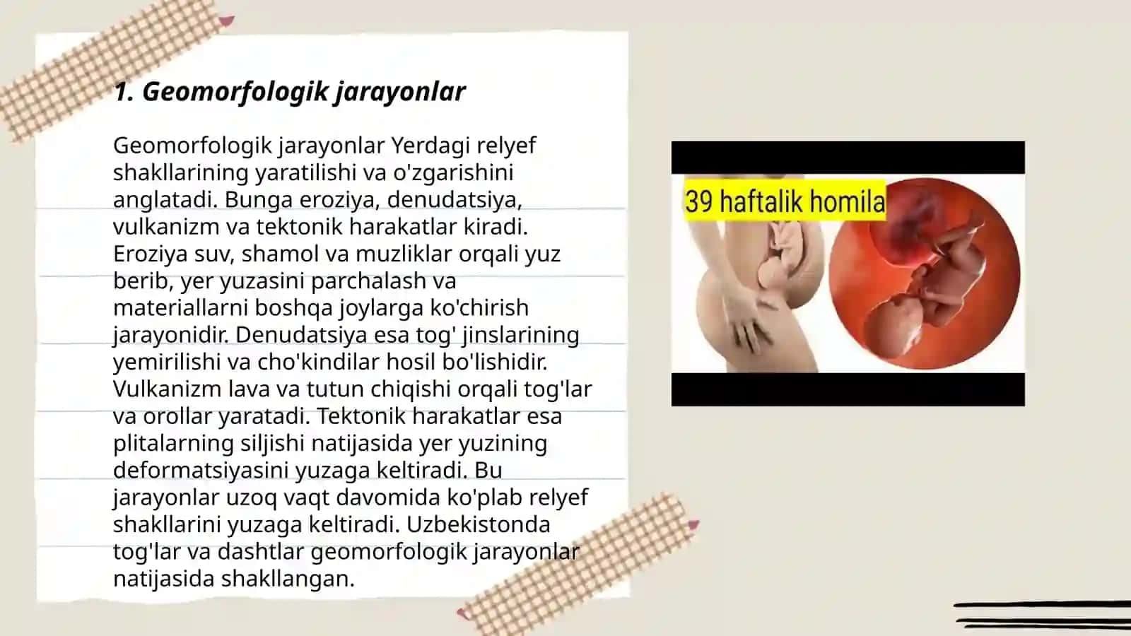 Geomorfologik jarayonlar 3