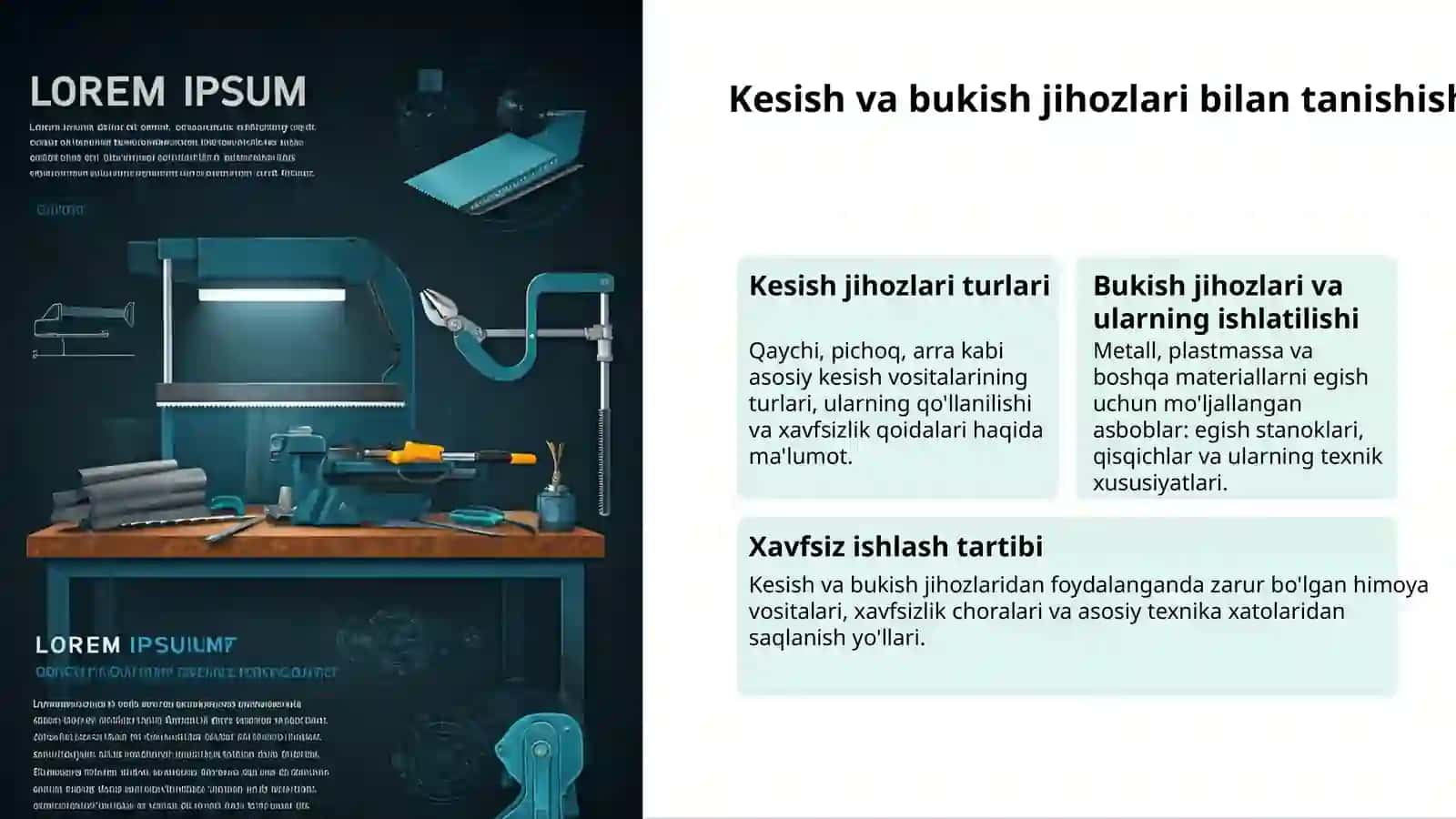 Metallni kesish va bukish texnologiyasi 3
