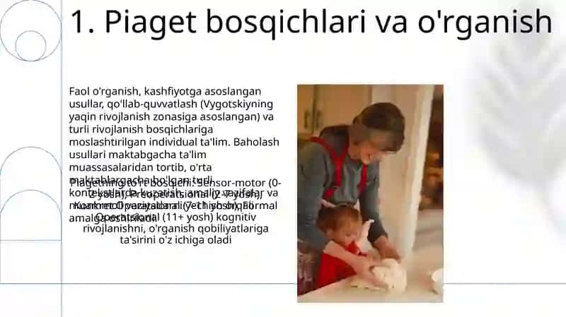 Qobiliyatlar. Yosh va pedagogik psixologiya fanining vazifalari va rivojlanish bosqichlari 3