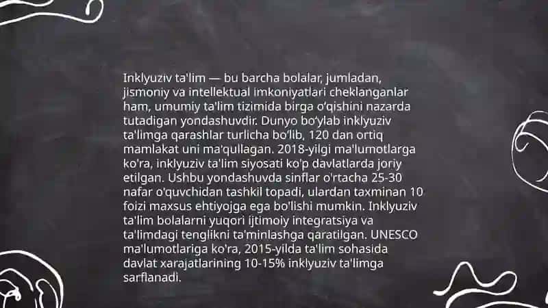 Inklyuziv ta'limni ijtimoiy strategiyasi 3
