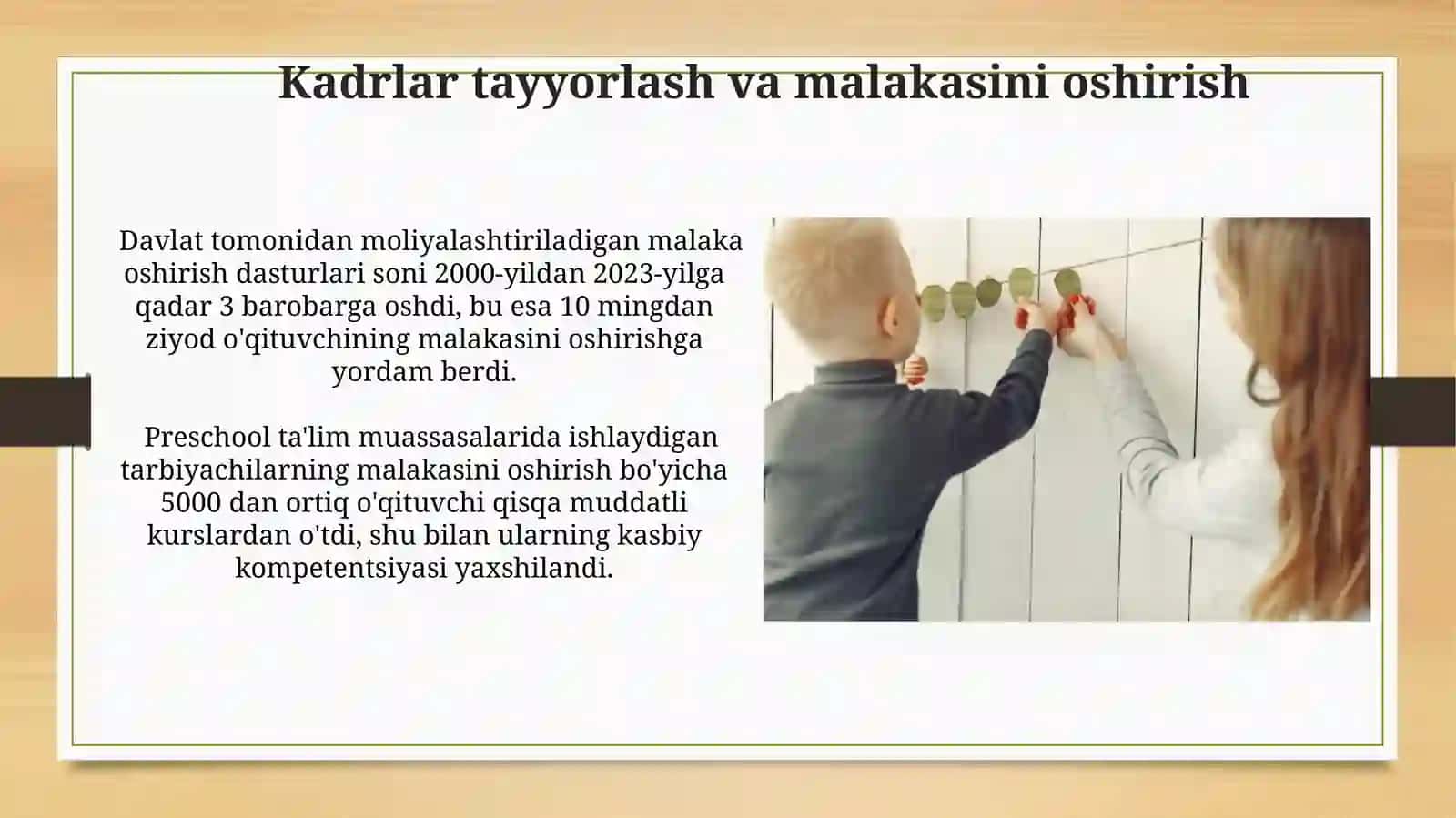 Mustaqillik Yillarida Maktabgacha Ta'lim Tizimini Rivojlantirish Tamoyillari 3
