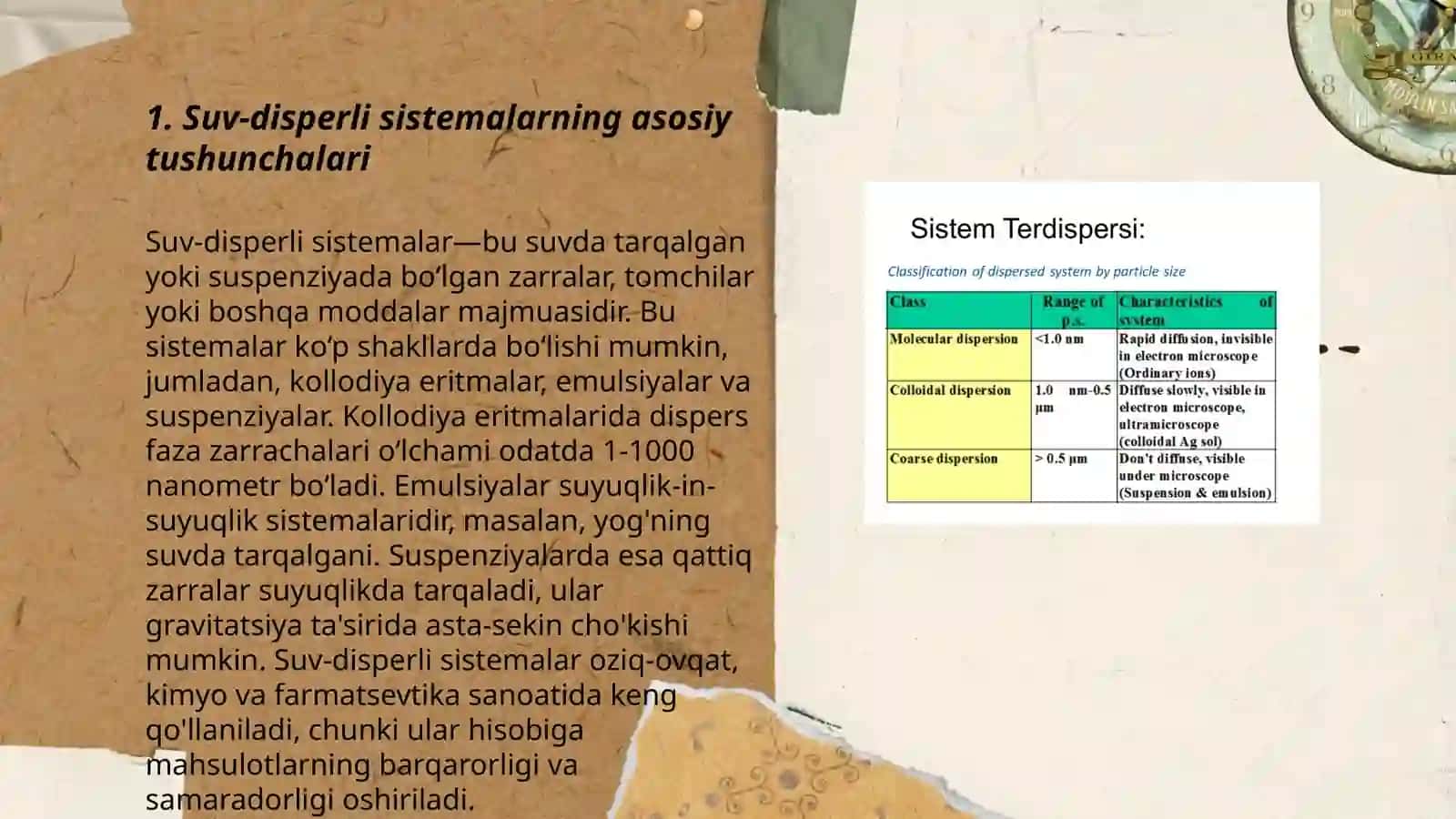 Organizmning suv-dispers sistemasi 3