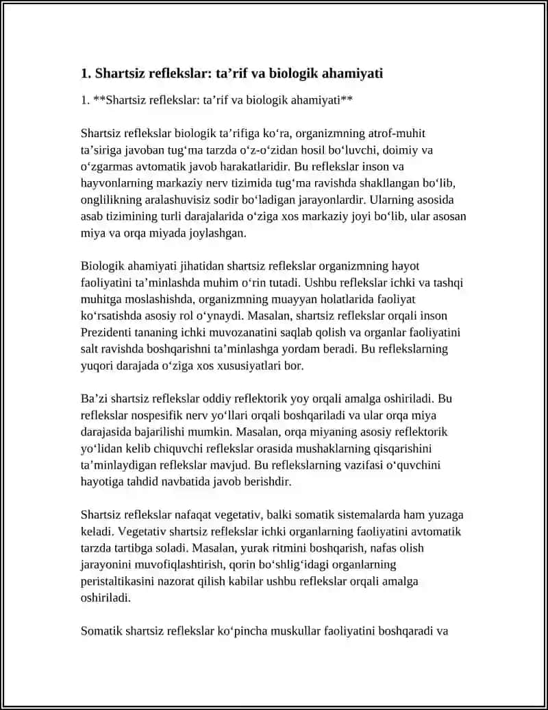 SHARTSIZ REFLEKSLAR 3
