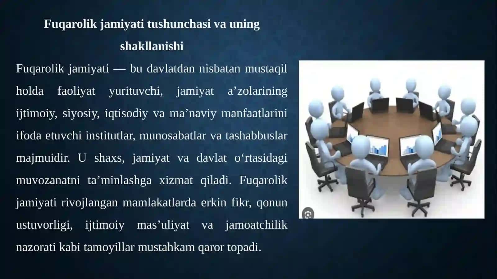 Fuqarolik jamiyat institutlari 3