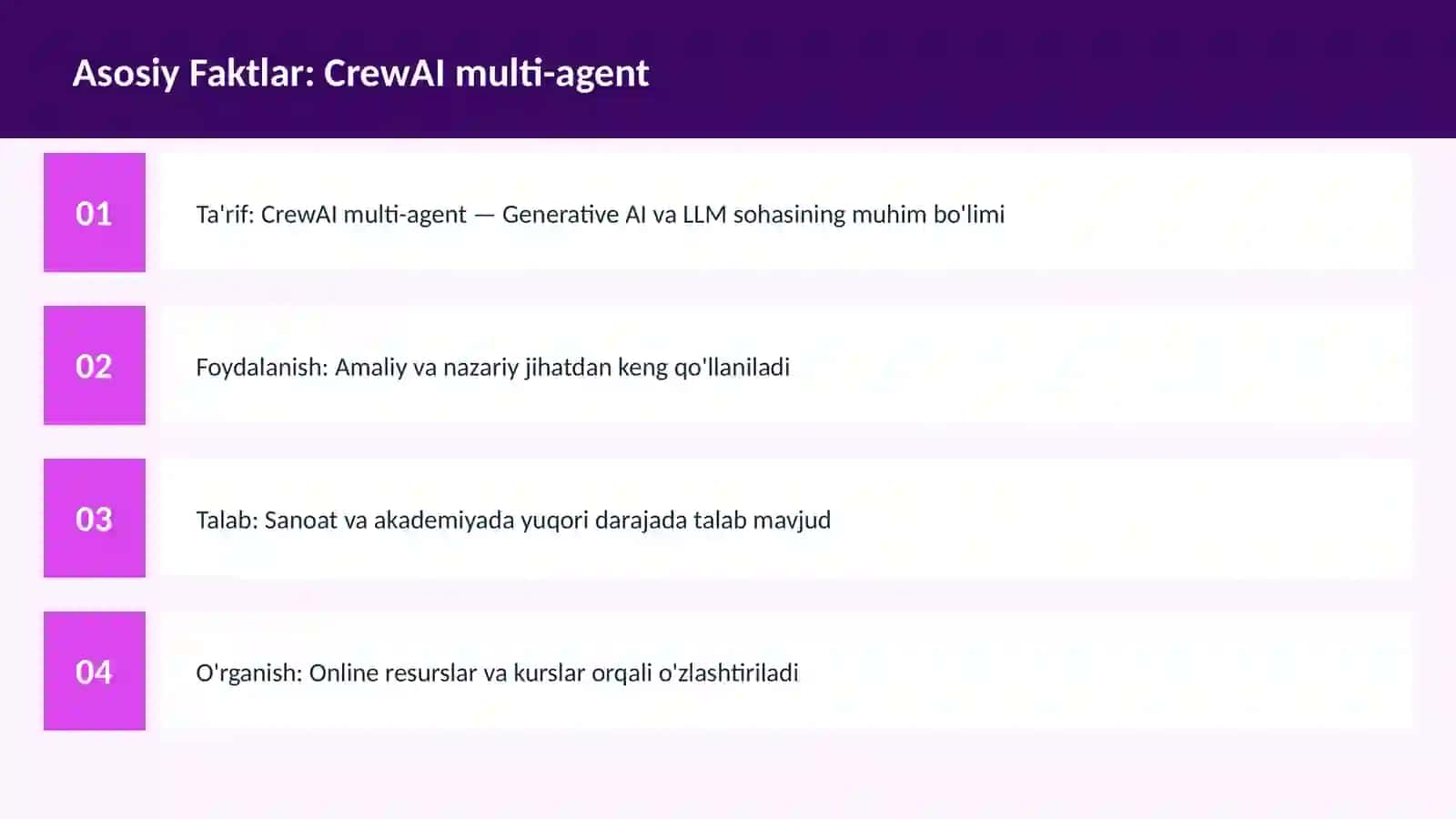 CrewAI multi-agent 3