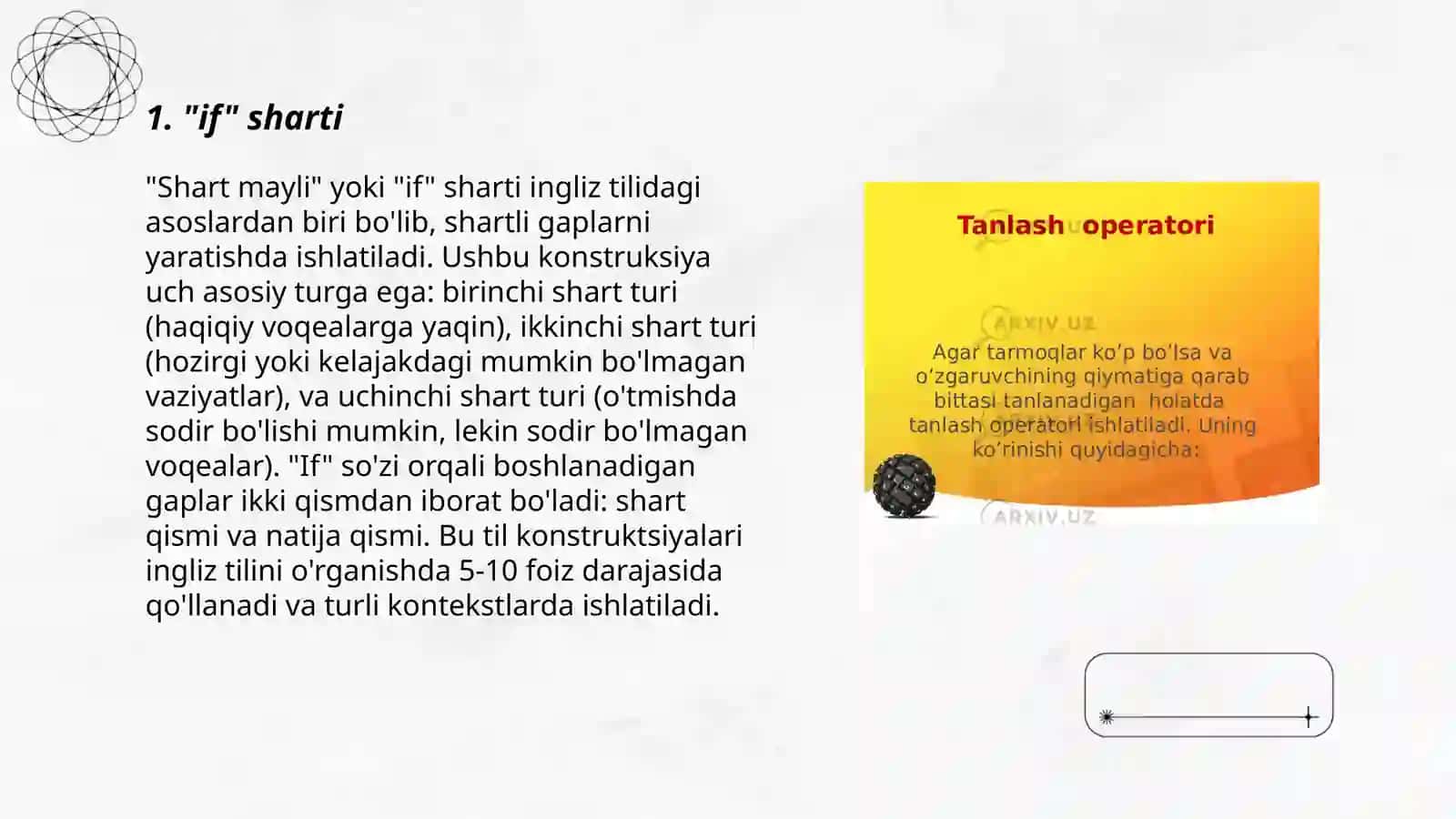 Python dasturlash tilida tarmoqlanuvchi va takrorlanuvch jarayonlar 3