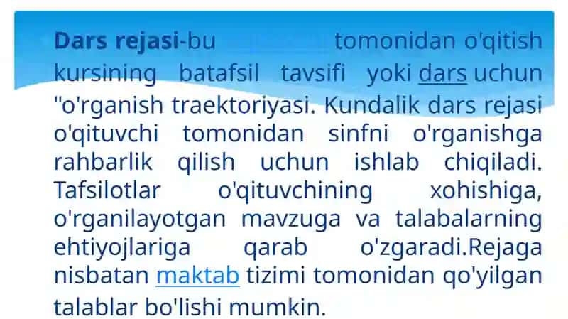 DARSLARNI TO`G`RI REJALASHTIRISH VA SINFNI BOSHQARISH METODLARI 3