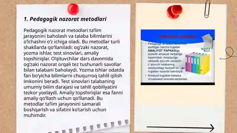 Pedagogik amaliyot 3