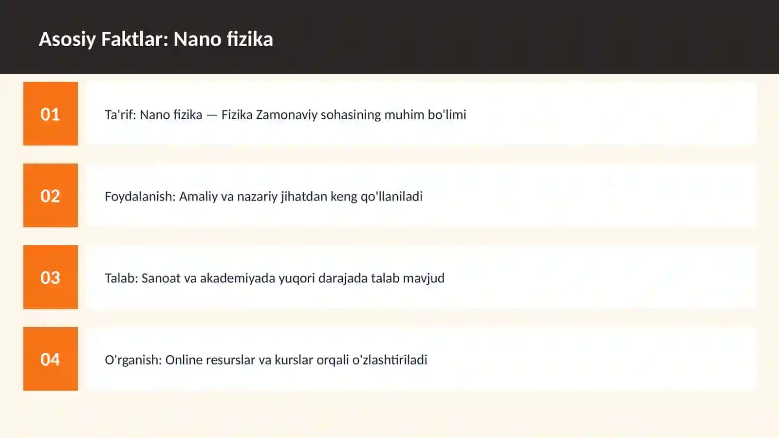FAN | FIZIKA ZAMONAVIY 3