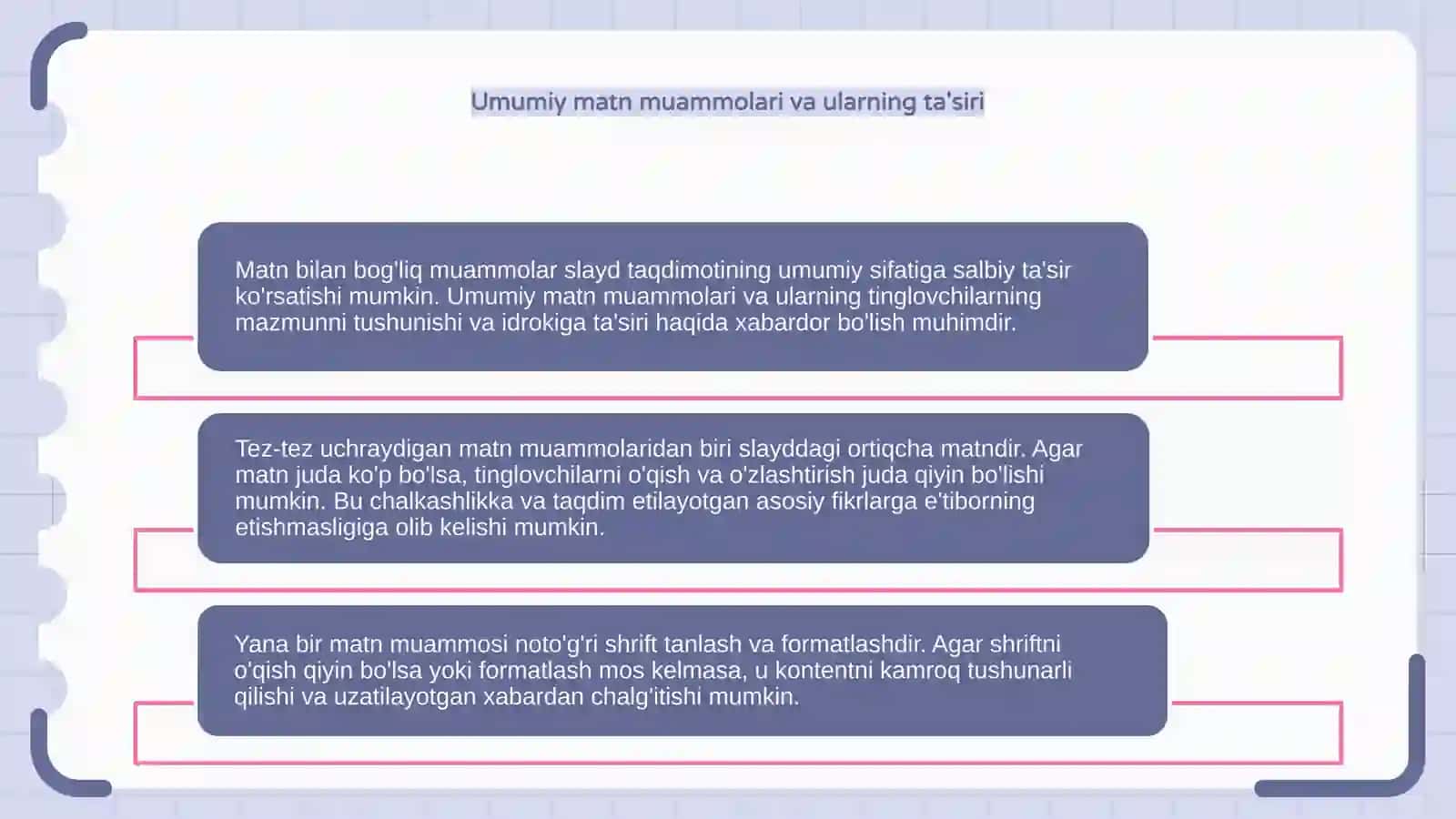 Matnshunoslik muammolari 3