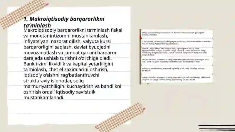 Makroiqtisodiy barqarorlikni taʼminlash 3