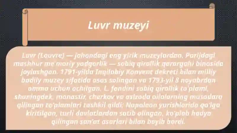 Fransiya va Germaniya muzeylari 3
