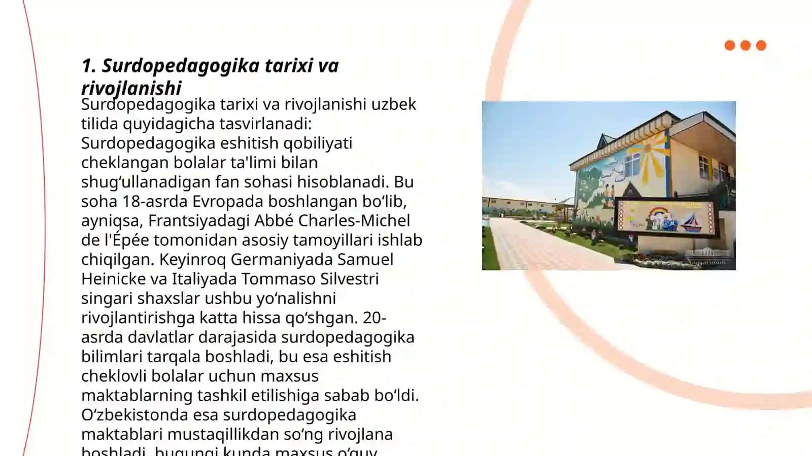 Maktabgacha ta'lim tizimida Surdopedagogikaning tutgan o'rni va yutuqlari 3