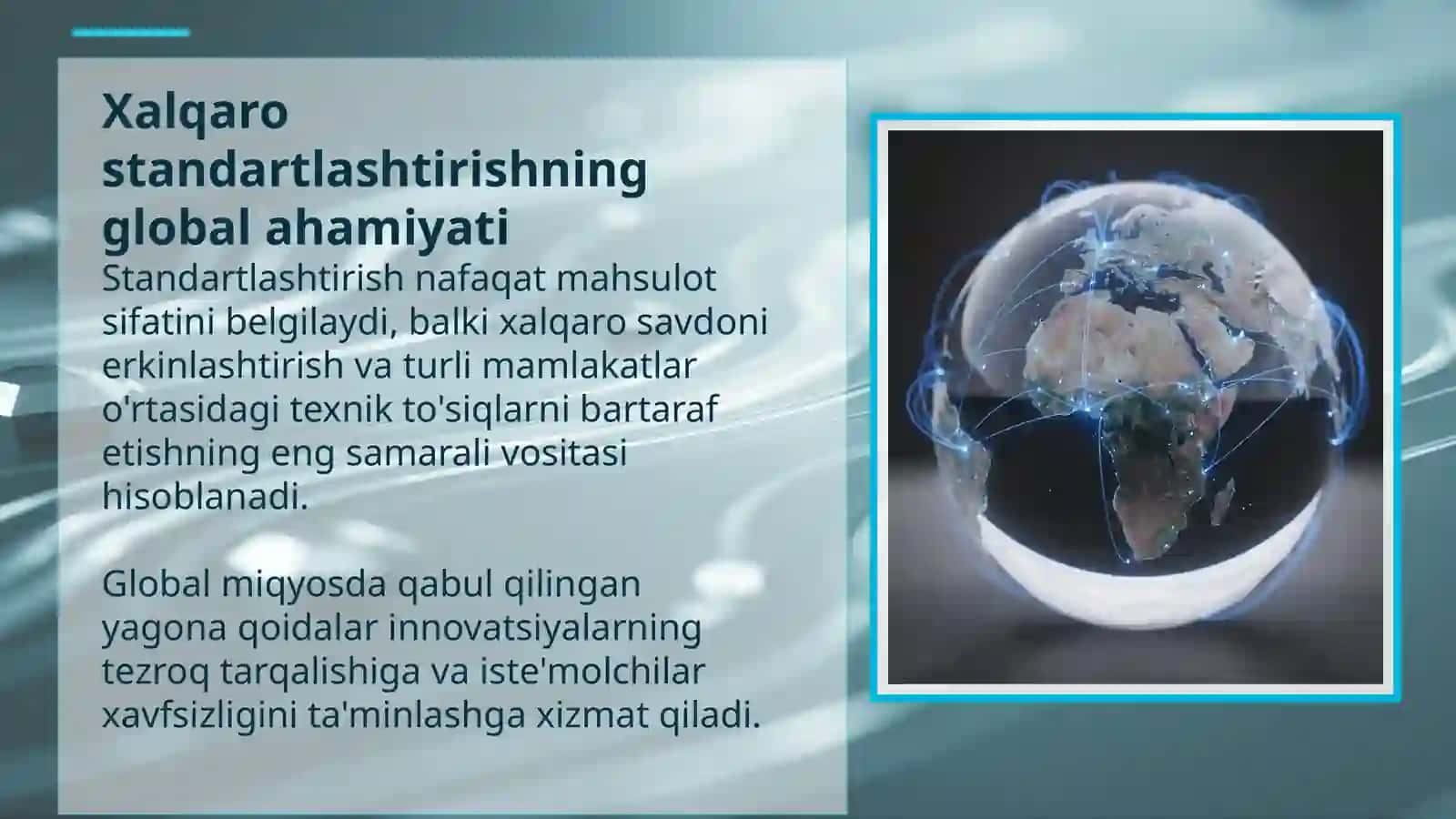Standartlashuv sohasidagi faoliyat tashkilotlari vaularning vakolatlari, vazifalari 3