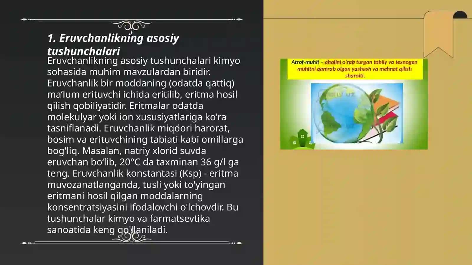 Eruvchanlik ko‘paytmasi cho‘kmalarning hosil bo‘lishi va ularga ta'sir qiluvchi omillar 3