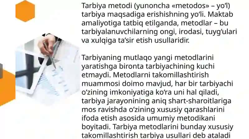Tarbiya metodlari va turlari 3