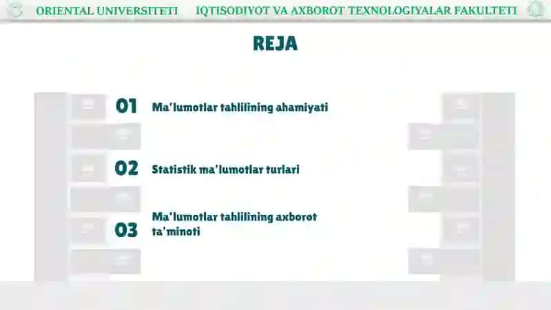 Ma’lumotlar tahliliga kirish 3