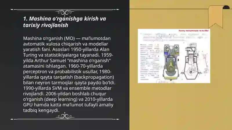 Mashina oʻrganish asoslari 3