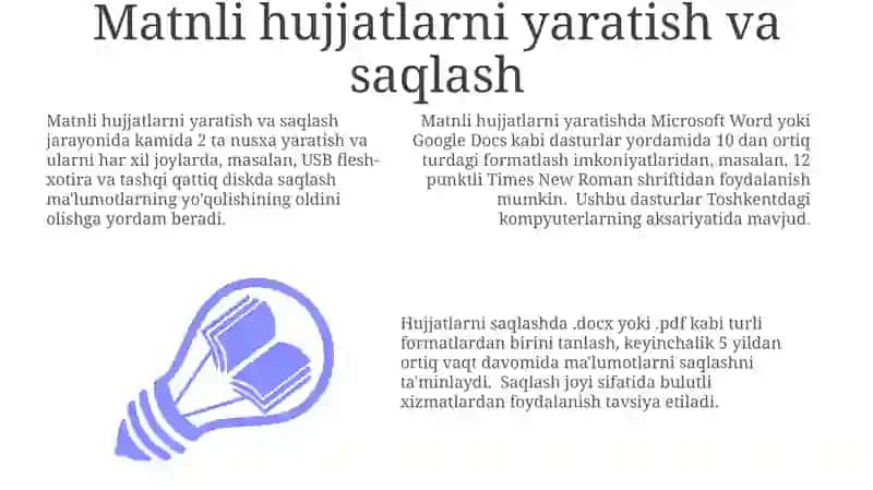 Matn Muharrirlarining Asosiy Xususiyatlari va Imkoniyatlari 3