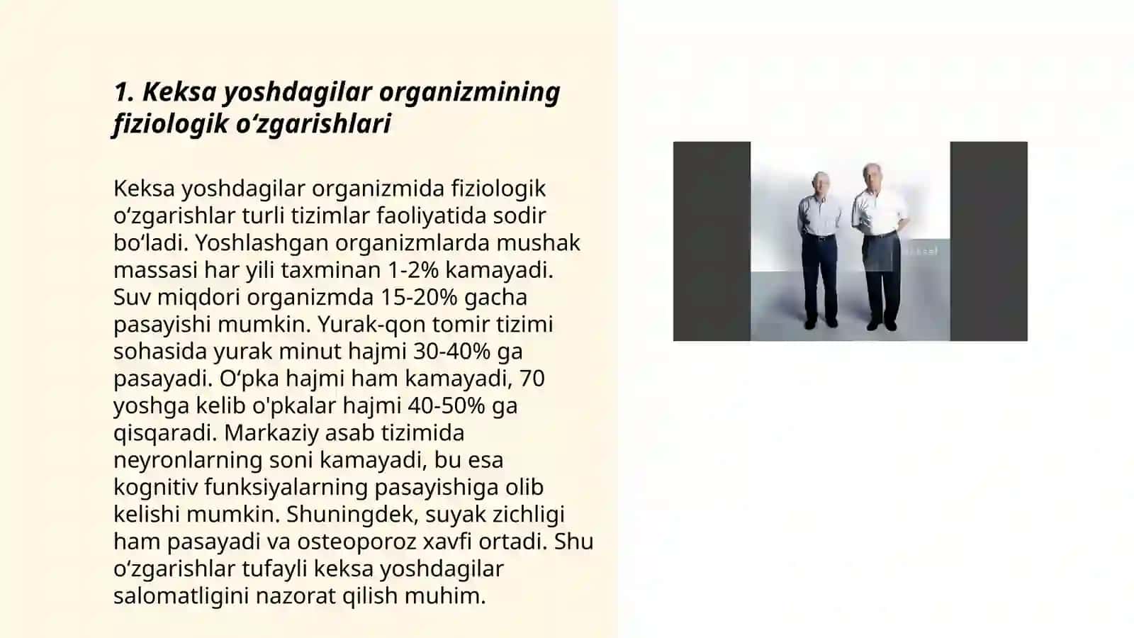 Keksa yoshdagilar jismoniy tarbiya 3