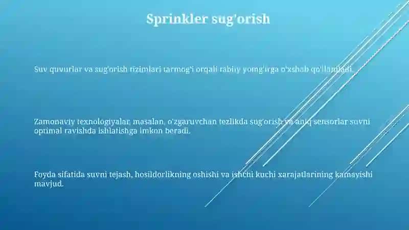 Sugʻorishning zamonaviy usullari 3