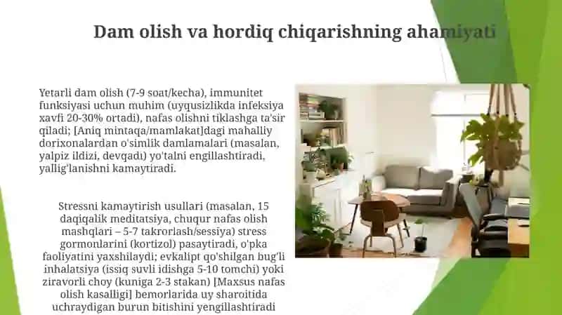 Nafas yollari kasalliklarida bemorlarni xalq tabobati vostalari yordamda uy sharoitida parvarishlash 3