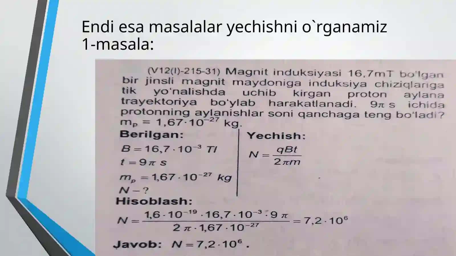 Siklotron gadoirmasalalary e chish 3
